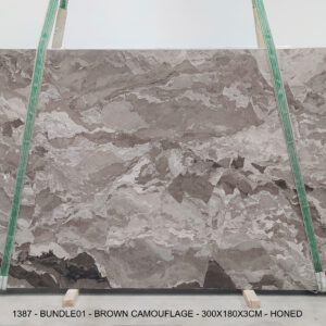 BROWN CAMOUFLAGE (PLST1387 (DC1289))